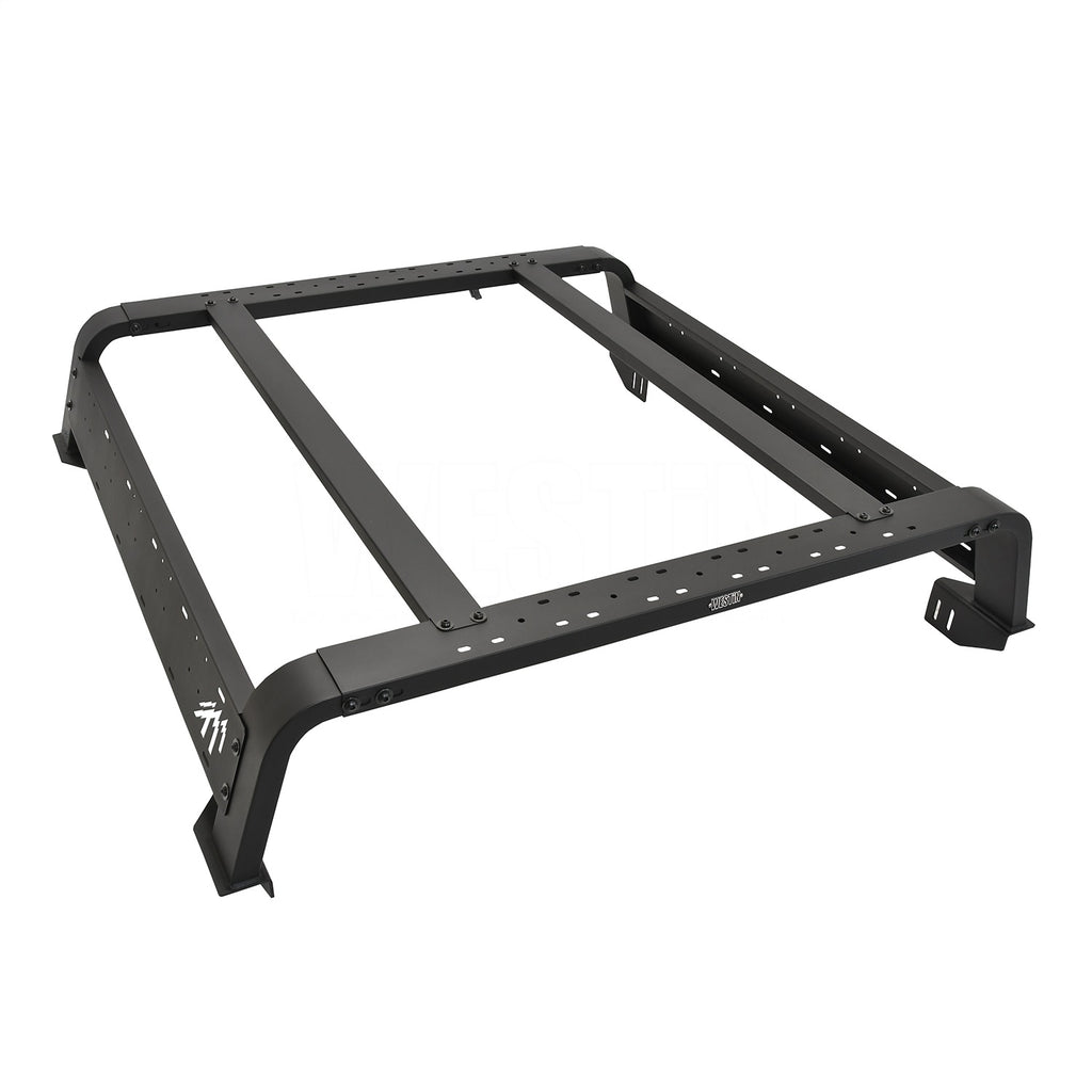 05-21-Toyota-Tacoma-6Ft-Bed-Overland-Cargo-Rack---Textured-Black