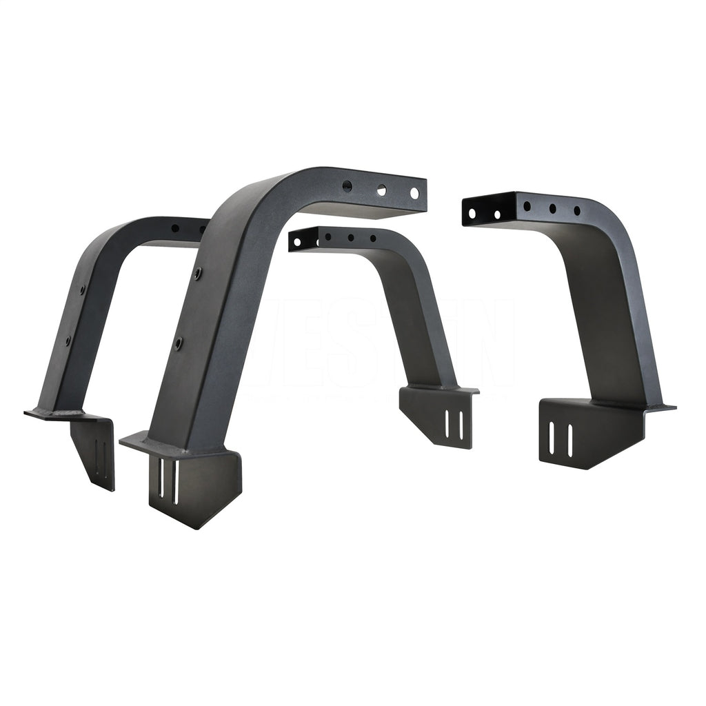 05-21-Toyota-Tacoma-Overland-Cargo-Rack-Base---Textured-Black