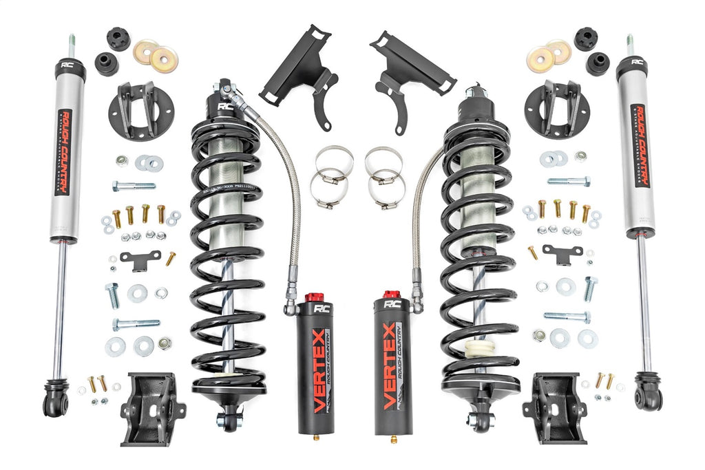 Rough Country 50014 Coilover Conversion Lift Kit for Select Ford F-250 Super Duty, Ford F-350 Super Duty
