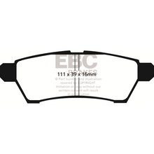 Load image into Gallery viewer, 05-Nissan-Frontier-2.5-2Wd-Yellowstuff-Rear-Brake-Pads