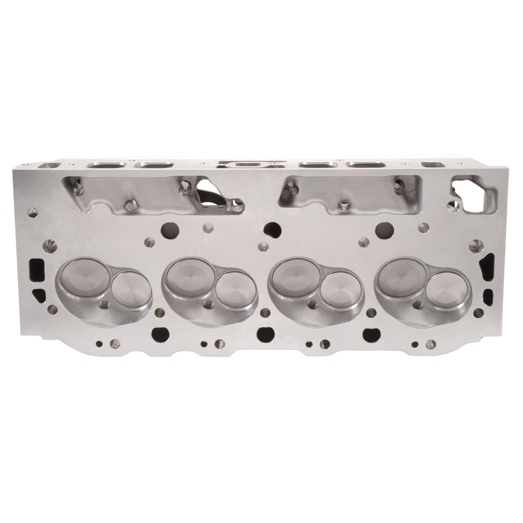 Edelbrock 50459 E-Street Big-Block ChevyHead Cylinder Head Oval COMPLETE Single for Select Chevrolet Bel Air, Chevrolet Biscayne, Chevrolet Blazer, Chevrolet Brookwood, Chevrolet C10, Chevrolet C10 Pickup, Chevrolet C10 Suburban, Chevrolet C20, Chevrolet