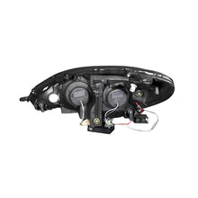 Load image into Gallery viewer, 0506-Es-300330-Headlights-Projector-With-HaloChrome-Clear-With-Amber-Reflecto-DrivePass