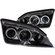 Load image into Gallery viewer, 0507-Focus-Zx4-4Dr-Headlights-Black-Clear-Projector-With-Halos-DrivePass
