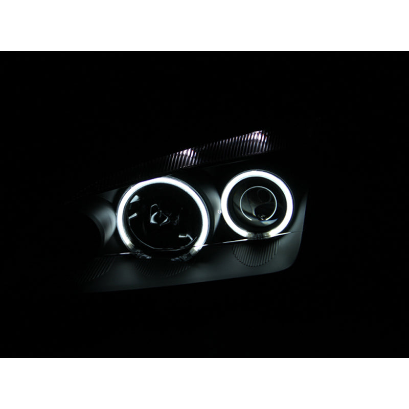 0507-Focus-Zx4-4Dr-Headlights-Black-Clear-Projector-With-Halos-DrivePass