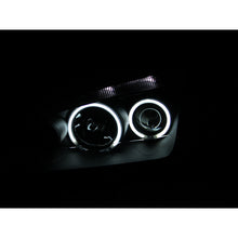 Load image into Gallery viewer, 0507-Focus-Zx4-4Dr-Headlights-Black-Clear-Projector-With-Halos-DrivePass