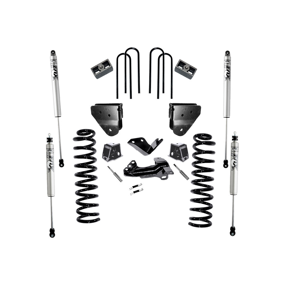 0507-Ford-F250F350-Super-Duty-4Wd-Diesel-4In-Lift-Kit-WOut-4-Link-Conversion-WFox-2.0-Shocks