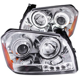 ANZO 121219 Projector Headlight Set w/Halo