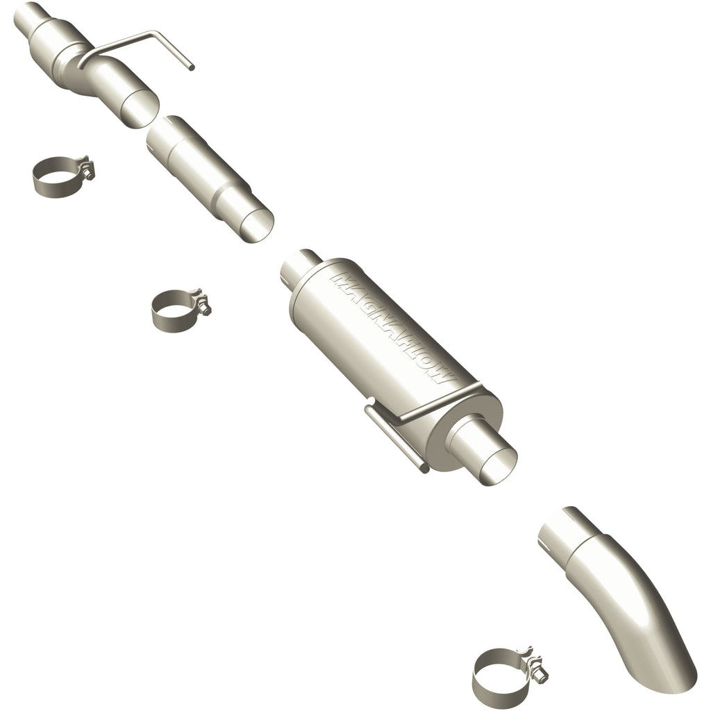 MagnaFlow Exhaust Products 17124 Off Road Pro Series Gas Stainless Cat-Back for Select Ford F-150
