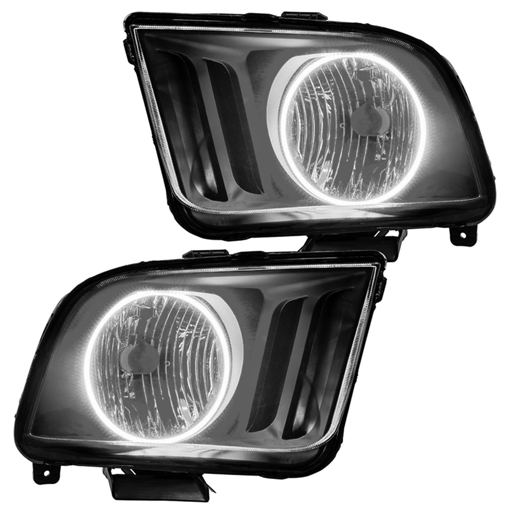 0509-Mustang-0509-Mustang-All-White-Led-Hlwhite-DriverPassenger