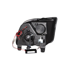 Load image into Gallery viewer, 0509-Mustang-Headlights-Projector-With-HaloChrome-Clear-With-Amber-Reflectors