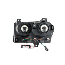 Load image into Gallery viewer, 0510-Chry-300(Not-Limited)Headlights-Crystal-Black-With-Halo(Ccfl)DrivePass