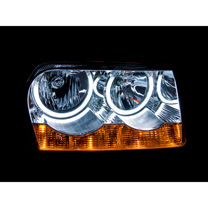 0510-Chry-300(Not-Limited)Headlights-Crystal-Chrome-With-Halo(Ccfl)DrivePass