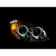 Load image into Gallery viewer, 0511-Chevrolet-Cobalt-Projector-Halo-WLed-No-Ccfl-Bar-Black-Clear-Headlights-DrivePass