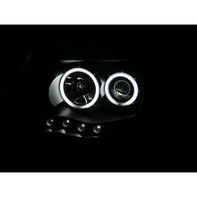 Load image into Gallery viewer, 0511-Tacoma-Black-Clear-Projector-With-Halos-Headlights-DriverPassenger