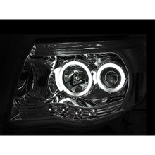 Load image into Gallery viewer, 0511-Tacoma-Chrome-Clear-Projector-With-Halos-Headlights-DriverPassenger