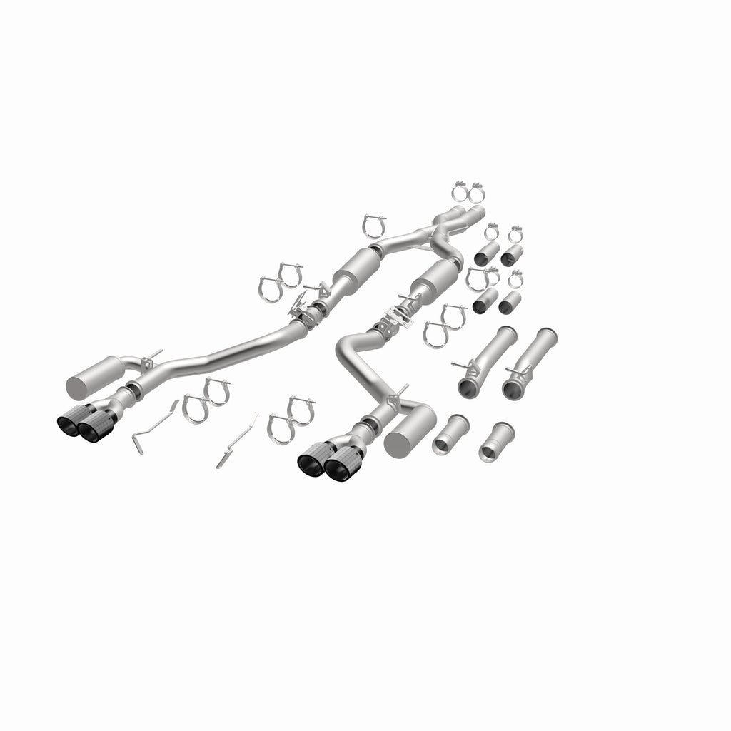 MagnaFlow Exhaust Products 19536 xMOD Series Carbon Fiber Tips Cat-Back System for Select Dodge Challenger