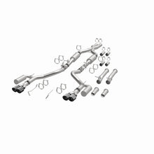 Load image into Gallery viewer, MagnaFlow Exhaust Products 19536 xMOD Series Carbon Fiber Tips Cat-Back System for Select Dodge Challenger