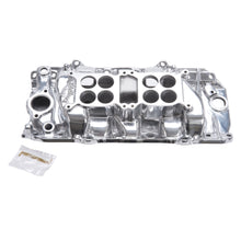 Load image into Gallery viewer, Edelbrock 54201 Engine Intake Manifold for Select Chevrolet Bel Air, Chevrolet Biscayne, Chevrolet Blazer, Chevrolet Brookwood, Chevrolet C10, Chevrolet C10 Pickup, Chevrolet C10 Suburban, Chevrolet C20, Chevrolet C20 Pickup, Chevrolet C20 Suburban,