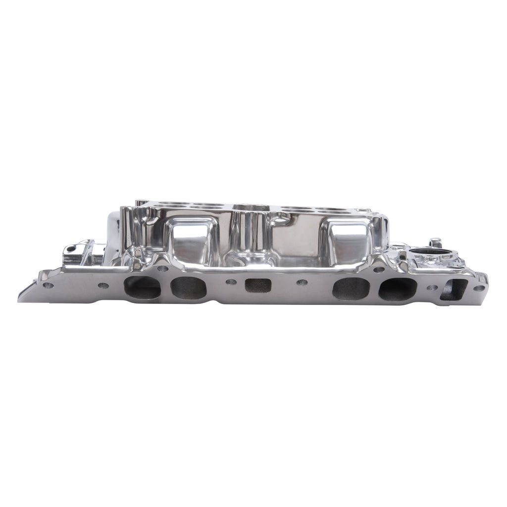 Edelbrock 54201 Engine Intake Manifold for Select Chevrolet Bel Air, Chevrolet Biscayne, Chevrolet Blazer, Chevrolet Brookwood, Chevrolet C10, Chevrolet C10 Pickup, Chevrolet C10 Suburban, Chevrolet C20, Chevrolet C20 Pickup, Chevrolet C20 Suburban,