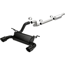 Load image into Gallery viewer, MagnaFlow Exhaust Products 19417 Street Series Black Coated Cat-Back System for Select Jeep Wrangler