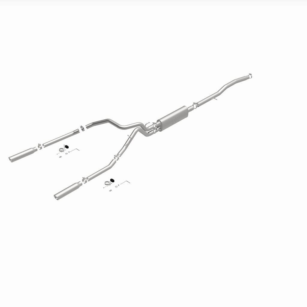 MagnaFlow Exhaust Products 16622 Street Series Polished Cat-Back System for Select Dodge Dakota, Mitsubishi Raider