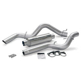 Banks Power 48776 Monster Sport Exhaust, 4-inch Single Exit, Slash Cut