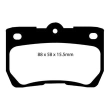 Load image into Gallery viewer, 06-07-Lexus-Gs300-3.0-Yellowstuff-Rear-Brake-Pads