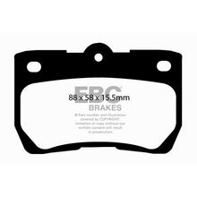 Load image into Gallery viewer, 06-07-Lexus-Gs300-3.0-Redstuff-Rear-Brake-Pads