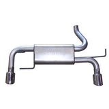 Gibson 12219 Cat-Back Dual Split Exhaust System; Aluminized