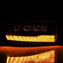 Load image into Gallery viewer, 06-08-Dodge-Ram-1500Hd-Nova-Led-Projheadlights-Plank-Style-Blk-WSeq-SignalDrlAmber-Led