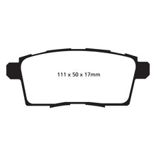 Load image into Gallery viewer, 06-08-Ford-Edge-3.5-2Wd-Redstuff-Rear-Brake-Pads