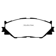 Load image into Gallery viewer, 06-08-Lexus-Is250-2.5-Yellowstuff-Front-Brake-Pads