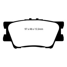Load image into Gallery viewer, 06-08-Toyota-Rav-4-2.4-Greenstuff-Rear-Brake-Pads