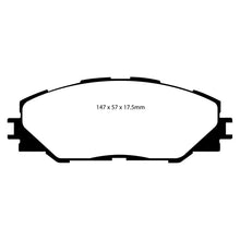Load image into Gallery viewer, 06-08-Toyota-Rav-4-2.4-(3Rd-Row-Seats)-Greenstuff-Front-Brake-Pads