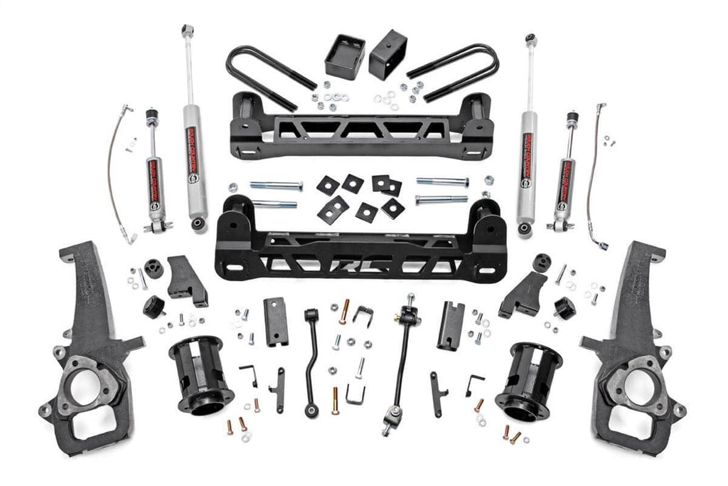 Rough Country 32120 Suspension Lift Kit w/Shocks for Select Dodge Ram