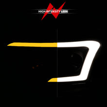 Load image into Gallery viewer, 06-09-Dodge-Ram-150025003500-Headlights-Black-HousingClear-Lens-(WSwitchback-Light-Bars)