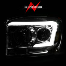 Load image into Gallery viewer, 06-09-Dodge-Ram-150025003500-Headlights-Chrome-HousingClear-Lens-(W-Light-Bars)