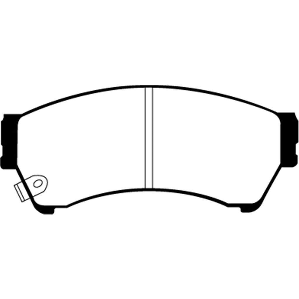 06-09-Ford-Fusion-2.3-Greenstuff-Front-Brake-Pads