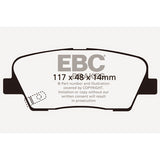 EBC DP61806 6000 Series Greenstuff Truck/SUV Brakes Disc Pads