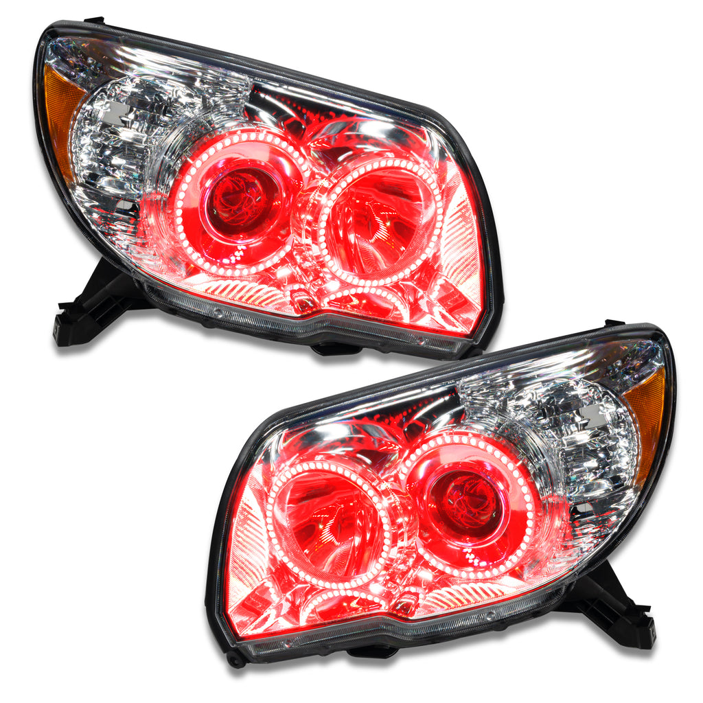06-09-Toyota-4-Runner-Pre-Assembled-Led-Halo-Headlights--Red