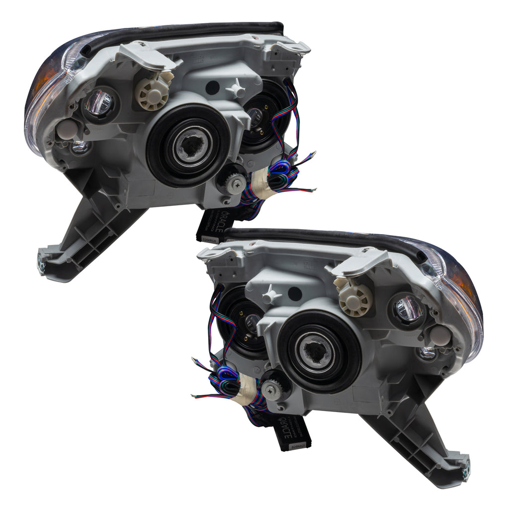 06-09-Toyota-4-Runner-Sport-Pre-Assembled-Led-Halo-Headlights--Red