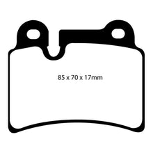 Load image into Gallery viewer, 06-09-Volkswagen-Touareg-3.6-(2-Pin-Holes-At-Top-Of-Backplate)-Ultimax2-Rear-Brake-Pads