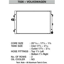Load image into Gallery viewer, 06-09-Vw-Golf--Gti--99-06-Jetta--Gli-High-Performance-All-Aluminum-Radiator