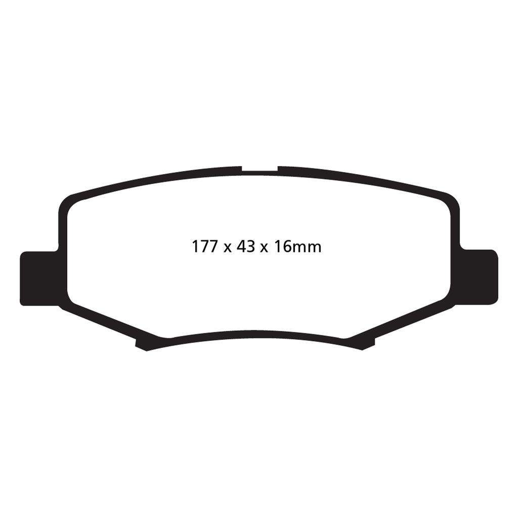 06-11-Dodge-Nitro-3.7-Greenstuff-Rear-Brake-Pads