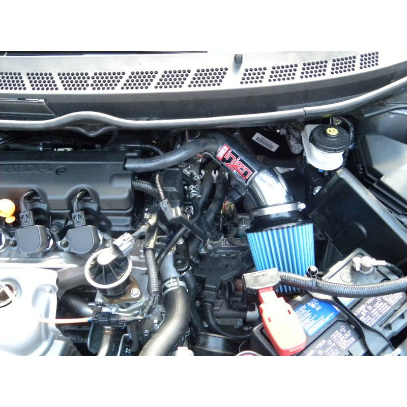 06-11-Honda-Civic-Ex-1.8L-4Cyl-Polished-Tuned-Air-Intake-W-Mr-TechNano-Fiber-Dry-Filter