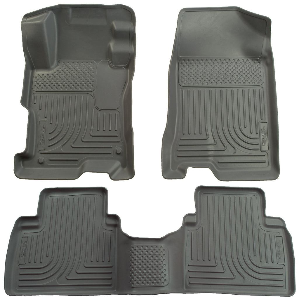 06-11-Honda-Civic-(4Dr)-Weatherbeater-Combo-Gray-Floor-Liners