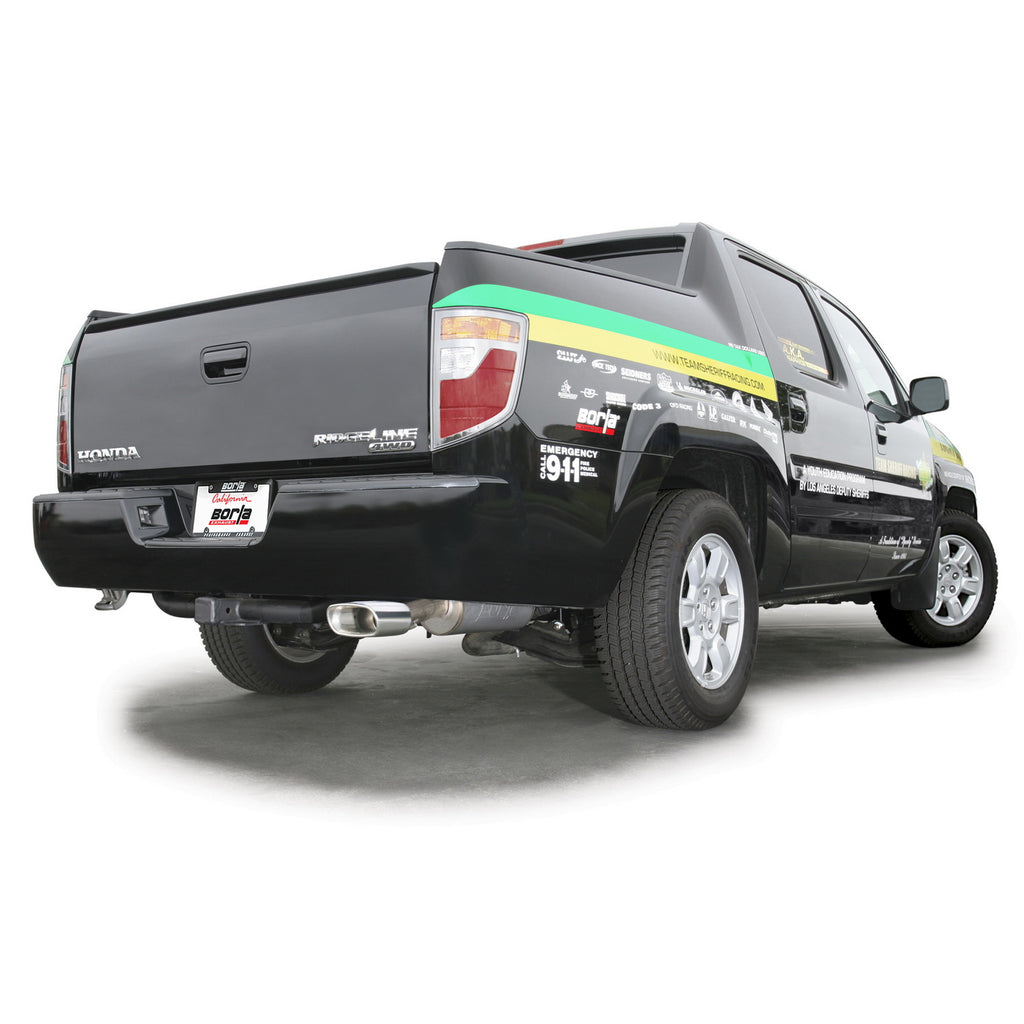 06-14-Honda-Ridgeline-3.5L-6Cyl-5Spd-Awd-Ss-Catback-Exhaust
