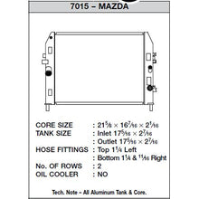 Load image into Gallery viewer, 06-14-Mazda-Nc-Miata-High-Performance-All-Aluminum-Radiator