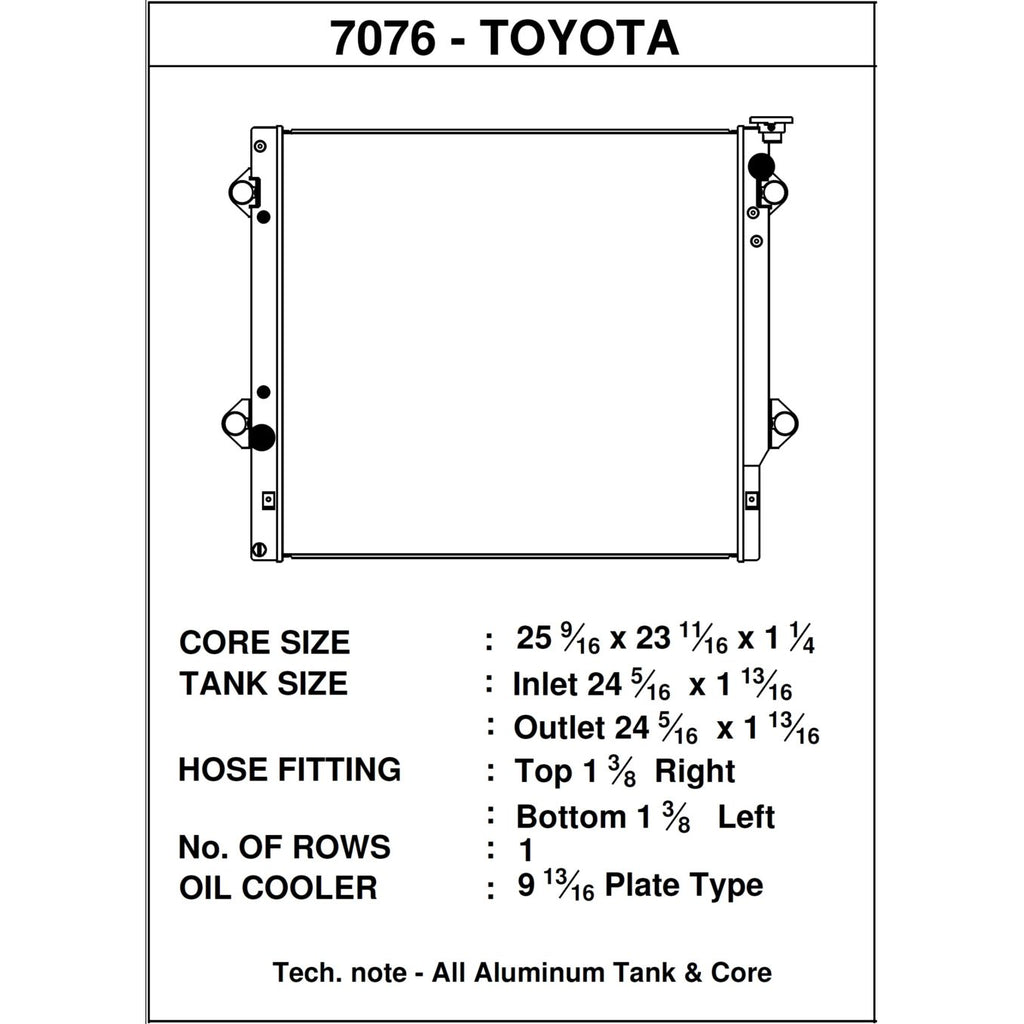 06-14-Toyota-Fj-Cruiser-4.0L--03-09-Toyota-4Runner-4.0L--2010-Toyota-4Runner-2.7L-Radiator