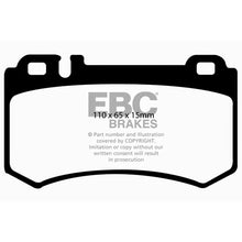 Load image into Gallery viewer, 06-Mercedes-Benz-E55-Amg-5.4-Supercharged-(4-Pad-Set)-Ultimax2-Rear-Brake-Pads
